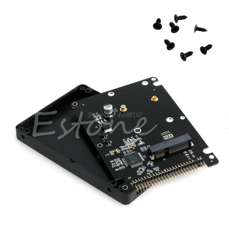 Карта переходник mSATA PATA новый с на 2 5 дюйма 44PIN IDE HDD SSD оптовая продажа Прямая