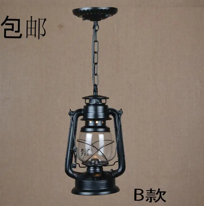 Модная tieyi короткая деревенская подвеска у кровати лампа американский стиль