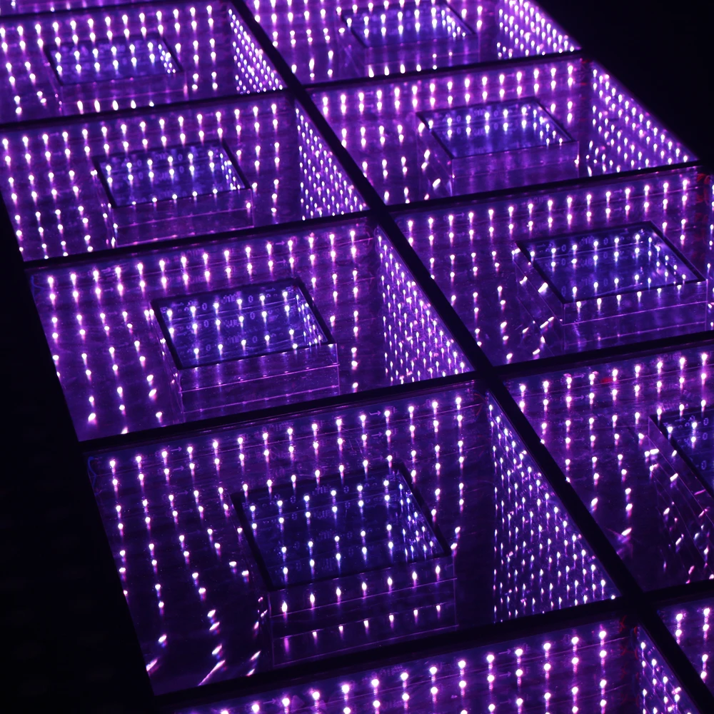 Зеркало для свадебного декора TIPTOP 3D Led танцевальный Пол со временем и эффектом