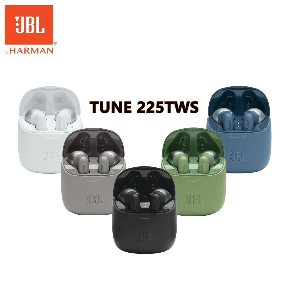 JBL TUNE 225 TWS официальные настоящие беспроводные Bluetooth наушники T225 стерео вкладыши