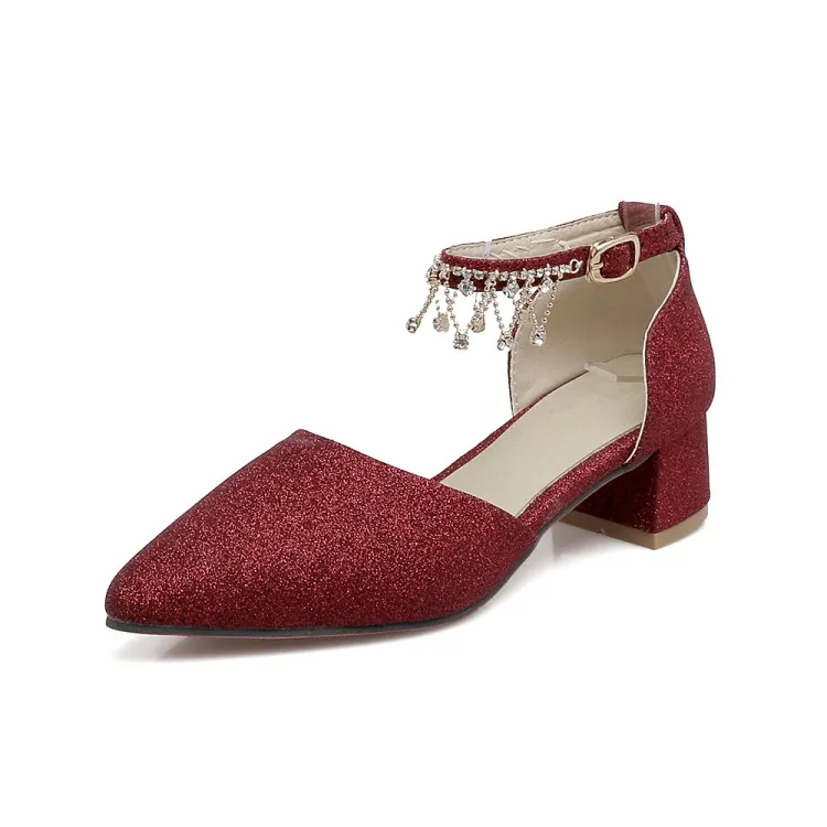 Оверсайз 14 15 16 17 женские туфли на высоком каблуке Женская обувь лодочки комплект