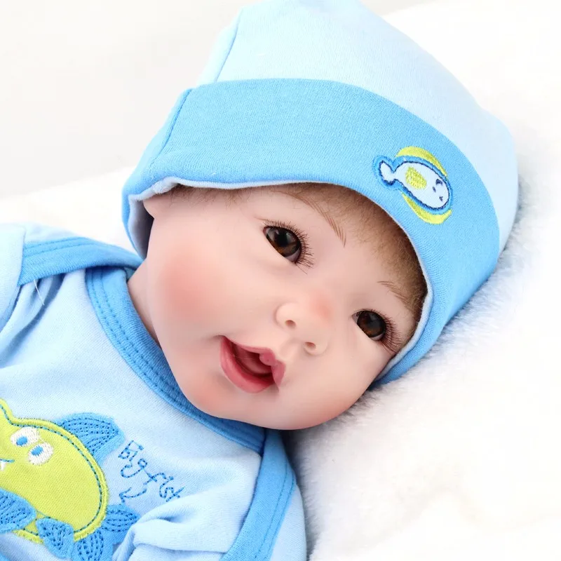 51 см кукла новорожденного ребенка DOLLMAI Горячая продажа игрушка силиконовые reborn