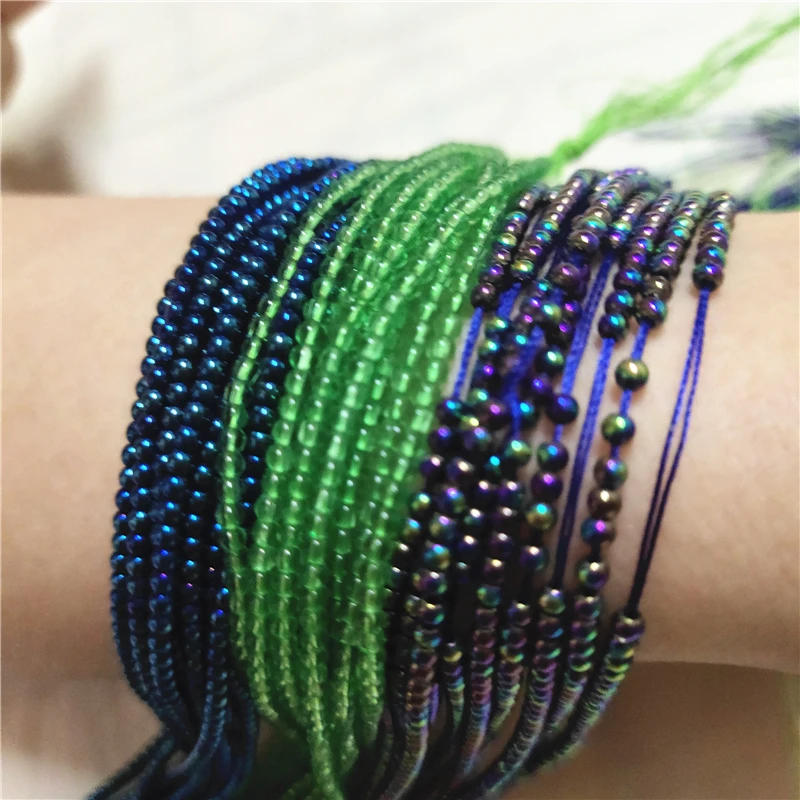 Круглые перфорированные шарики высокого качества 2 мм стеклянные бусины с