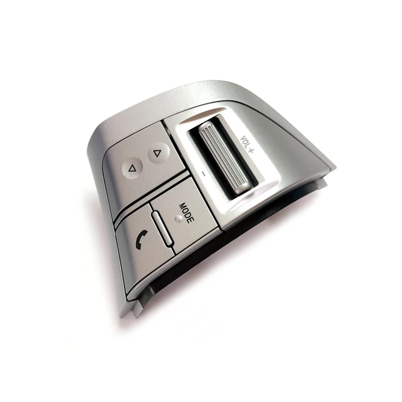 Серебристая кнопка управления рулем громкость аудио Bluetooth телефон круиз