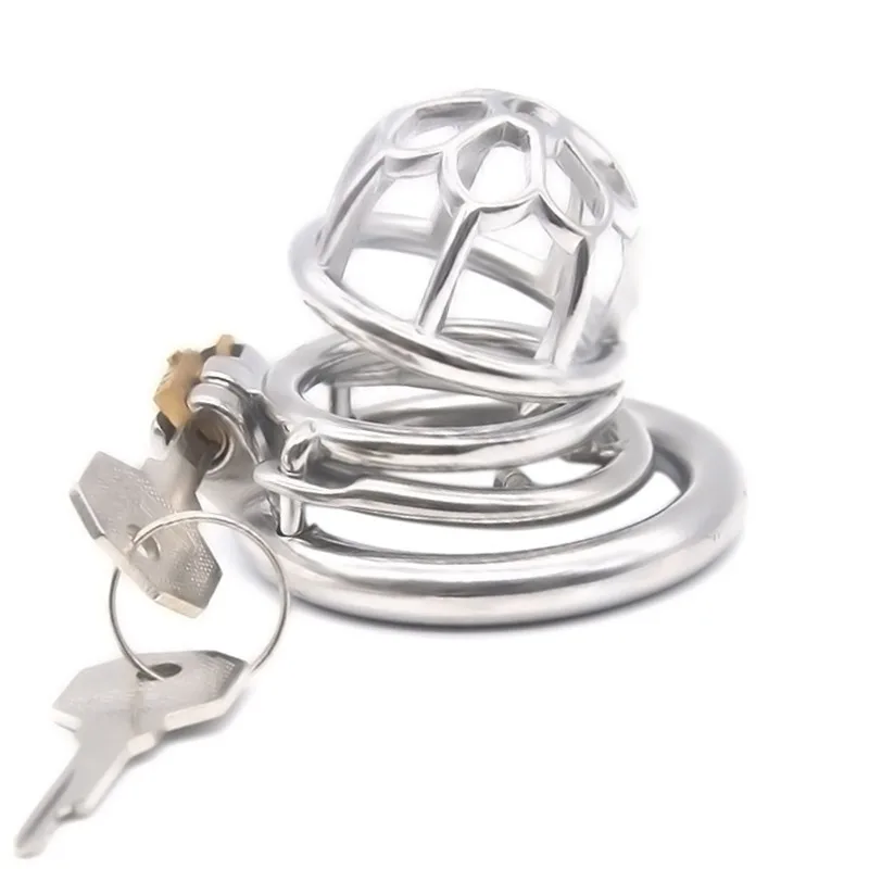 Мужское устройство верности из нержавеющей стали 2020 с зазубренным кольцом