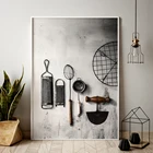 Ретро-Декор, винтажный постер, кухня, фотография на стене, лофт, гостиная, украшение без рамки