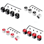 Чехол для автомобильного колеса крышки стержня вентиля шины, Противоугонный, для Mustang Shelby Кобра, логотип GT350 GT500 Ranger, Fusion Courier Ecosport