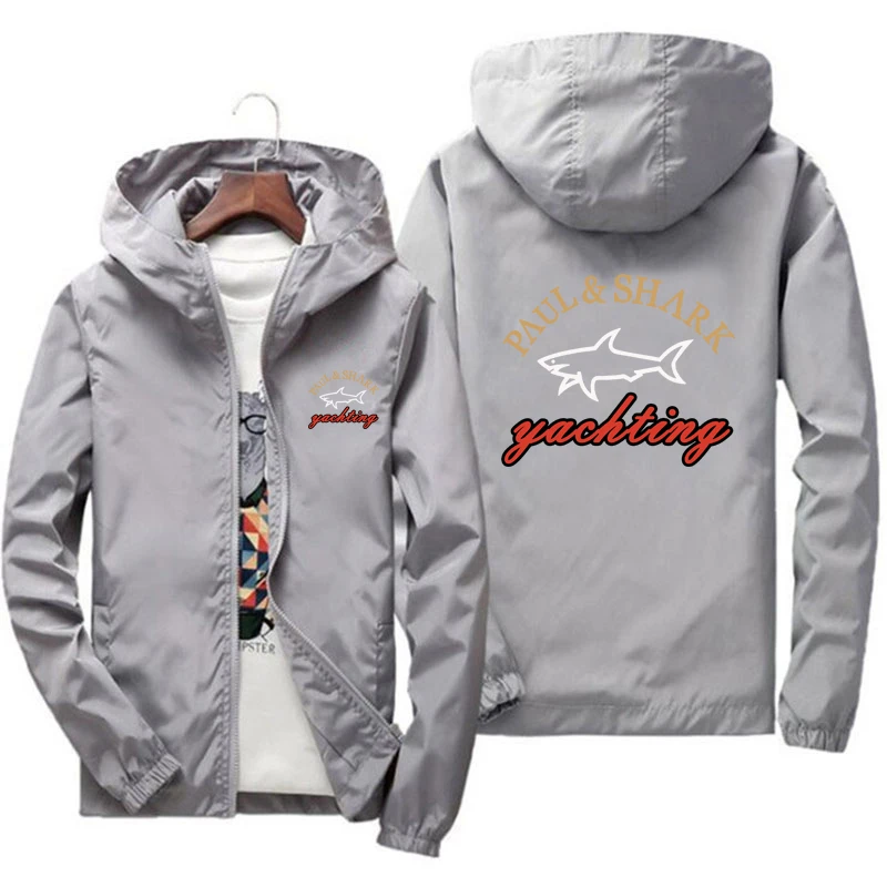 

2021 Spring And Summer New Jacket Sports Men's Fashion Casual Jacket Men's Hooded Windbreaker Oversized S-6xl Zipper Hot Sale