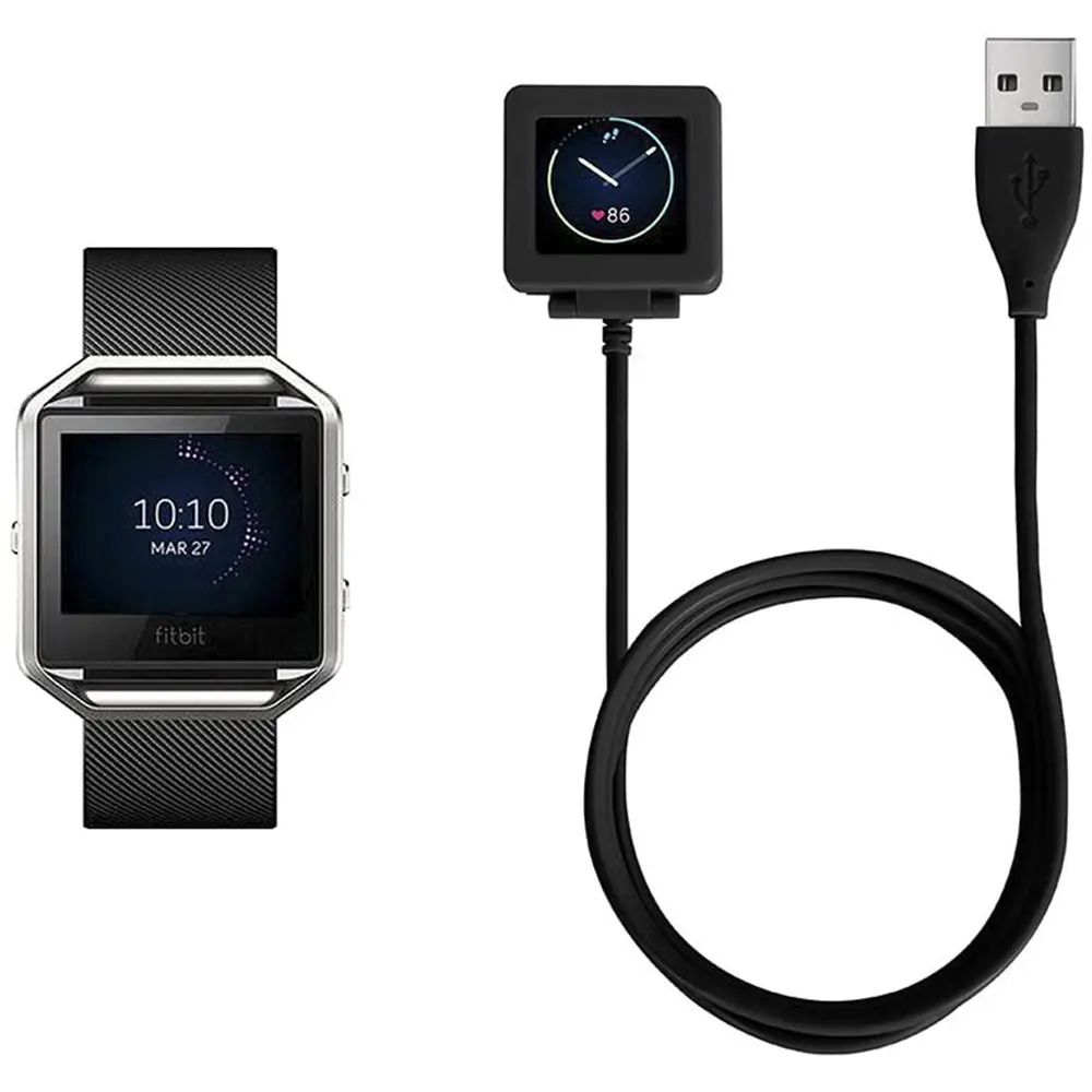 

For Fitbit Blaze Charger, 1m Replacement Charging Cradle Dock Adapter for Fitbit Blaze Smart Fitness Watch