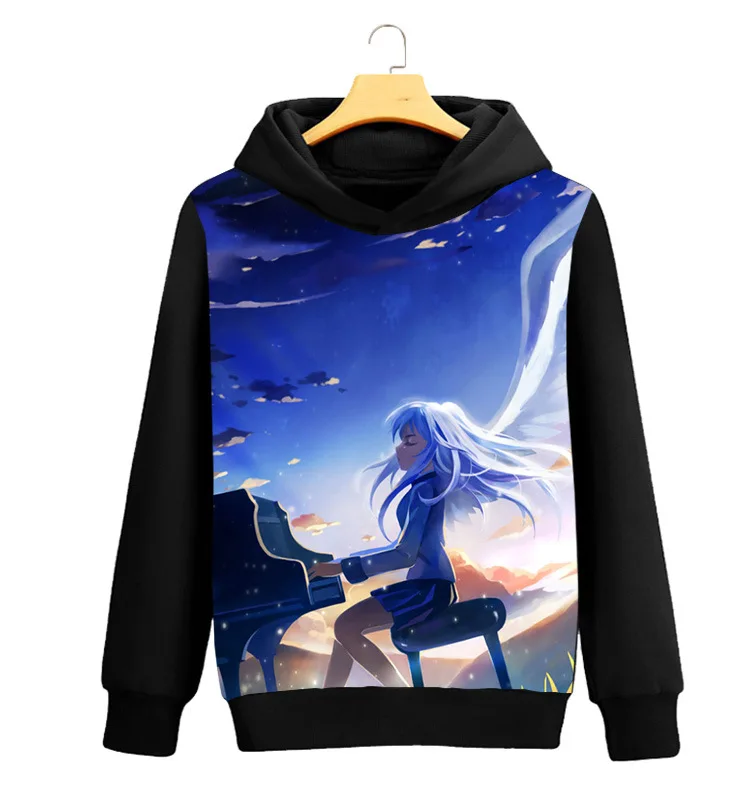 Аниме Ангел Beats Накамура Юри костюмы для косплея на Хэллоуин сценический милый