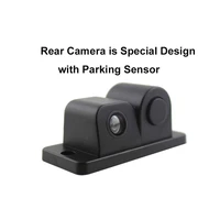 2 in 1 parking sensor and rear view camera for car
