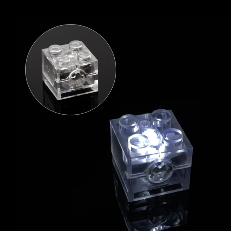 

Flashing Premium LED Light Building Blocks Lamp Accessories for Gift Party Festival Decoration DIY Toy for Children
