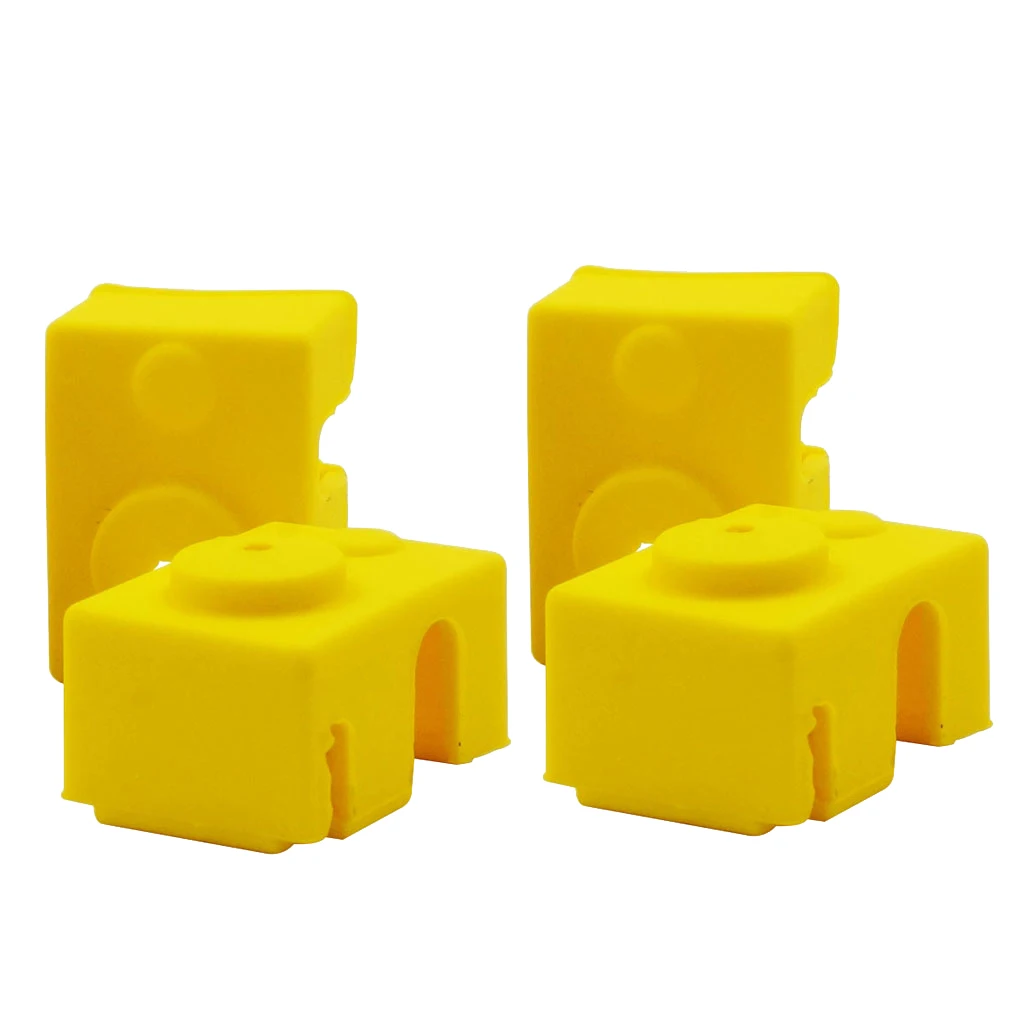 4PCS Silicone Sock Cover Shell For V6 PT100 Aluminum Block 3D Printer | Компьютеры и офис