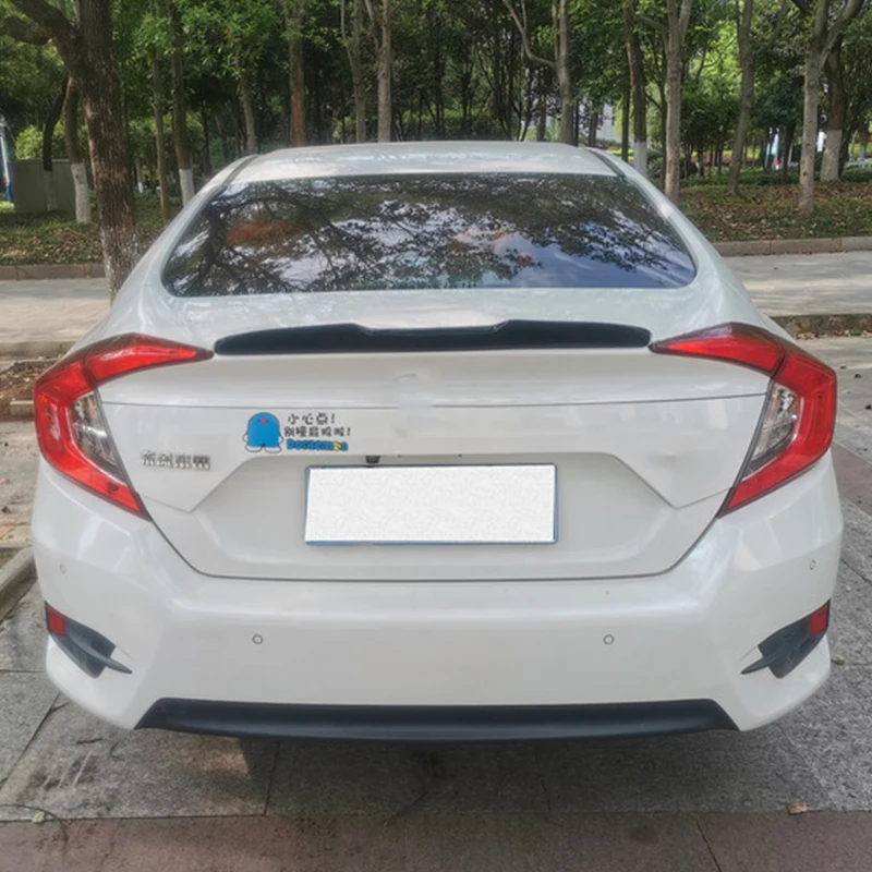 Аксессуар спойлер для стиля M4 новый багажника автомобиля Honda Civic 2016 2021 Sedan цветной