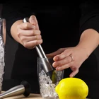 Палочка для смешивания вина из нержавеющей стали, шейкер для коктейлей с молотком для измельчения фруктов, дробилка для льда, миксер Mojito, барный инструмент