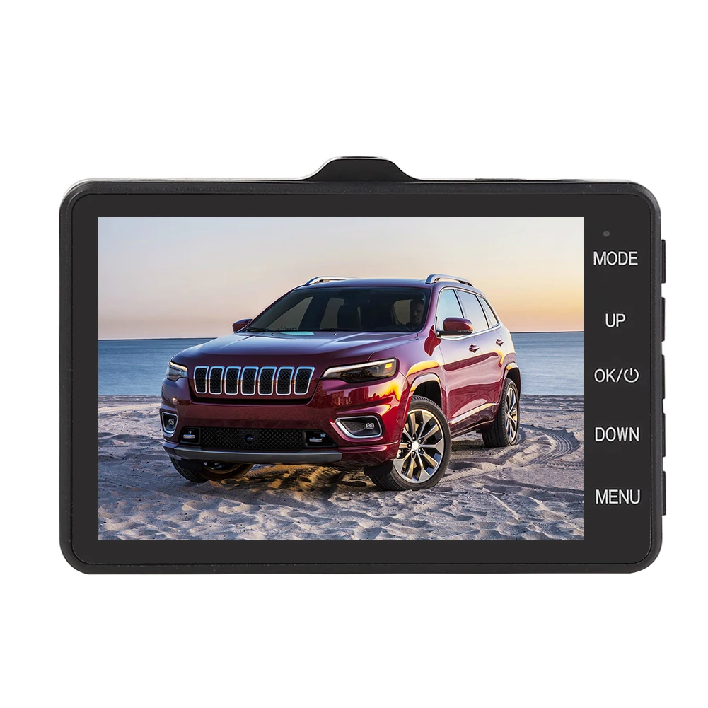 1080p Full HD Видеорегистраторы для автомобилей приборной панели Камера 3 6 дюймов IPS