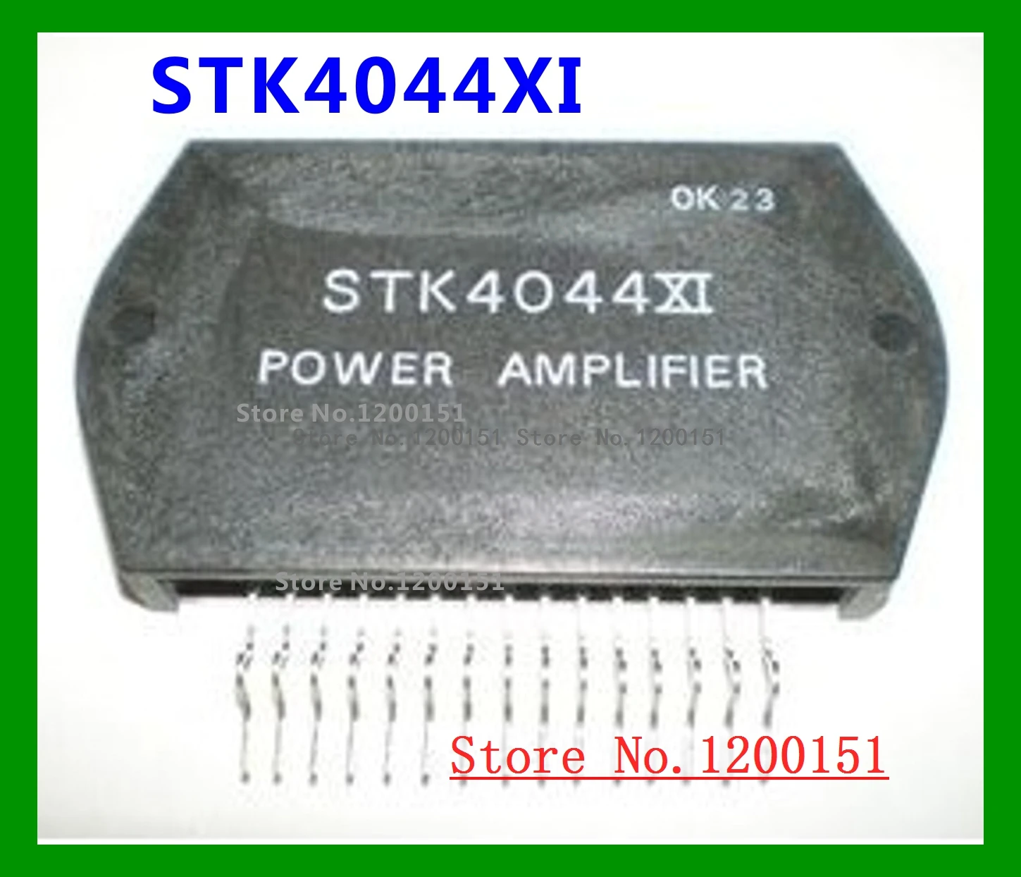 STK4044II STK4044V STK4044X STK4044XI STK4046V STK407-070 STK407-070B STK407-100E MODULES