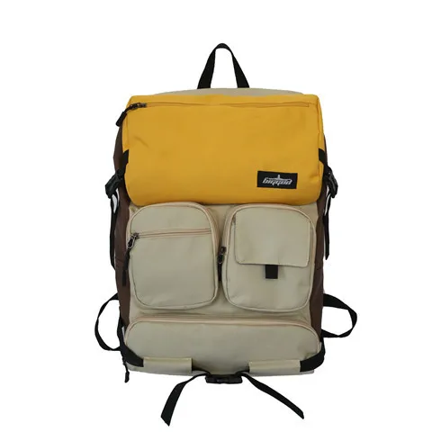 

New Waterproof Hit Color Personalized Large Capacity Backpack Outdoor Multi-functional Mountaineering Bag Travel Backpack B745