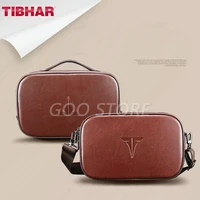 tibhar german italian craftsmanship leather bag table tennis racket cover gift special bag cover