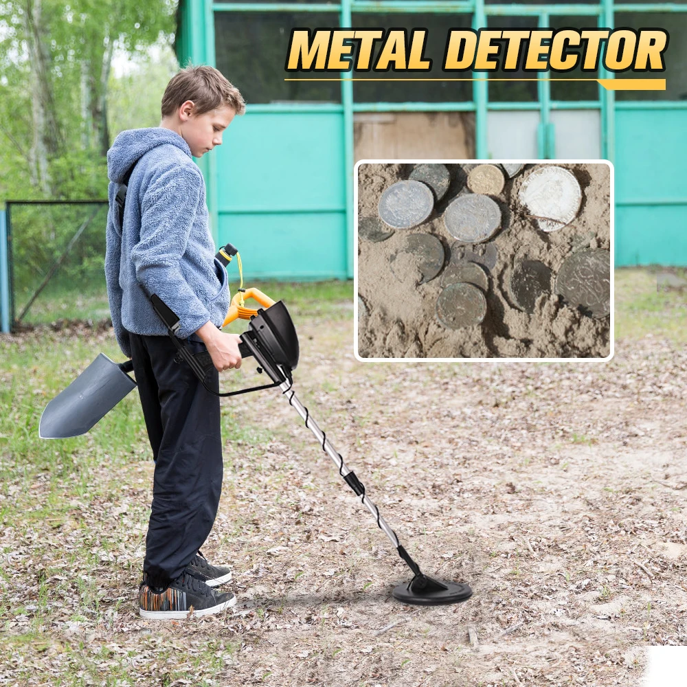 Водонепроницаемый металлоискатель глубокий чувствительный поиск охотник за
