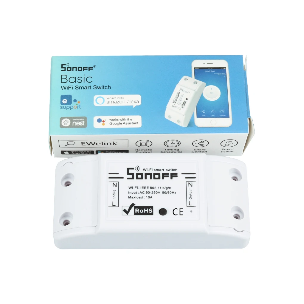 SONOFF IP66 водонепроницаемый чехол для Sonoff Basic Wifi Switch/POW/DUAL/TH16/G1 умный дом