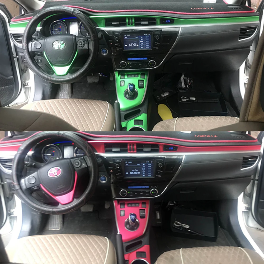 Самоклеящиеся автомобильные наклейки для Toyota Corolla 2014 2018 виниловые и из