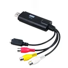 Внешняя карта видеозахвата August VGB100, USB2.0, передача VHS домашних видео на ПКзахват Xbox 360S-видеокомпозитный In