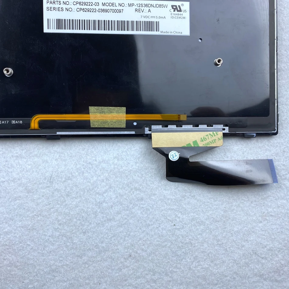 Немецкая клавиатура для ноутбука Fujitsu Lifebook E733 E734 E743 E744 U745 E546 E547 E544 E736 E746 |