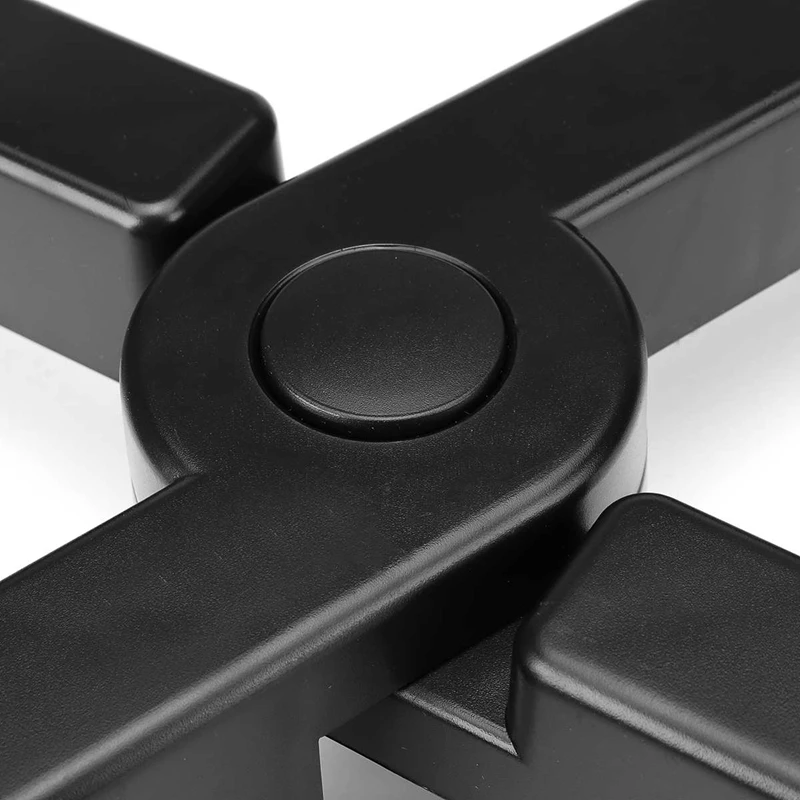 ПК черный компьютер Регулируемая подставка для ЦП Abs пластик башня Чехол