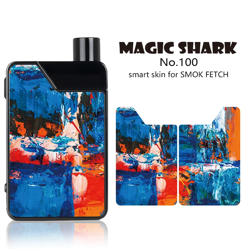 Волшебная Акула 2.5D стерео картина Che Guevara Vendetta вейп наклейка пленка крышка для SMOK |