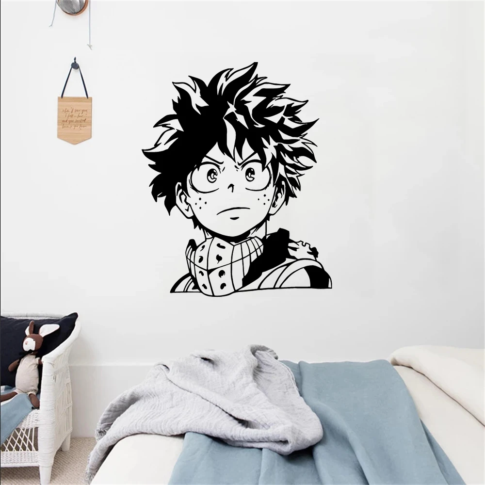 

Creative My Hero Academia Vinyl Wall Sticker Home Decor Stikers For Kids Rooms Diy Home Decoration Wall Decoration Murals
