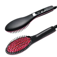 Electric Hair Straightener Brush Ionic Hair Straightening 1