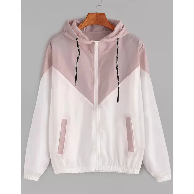 Женская куртка с капюшоном летняя Солнцезащитная одежда короткое повседневное