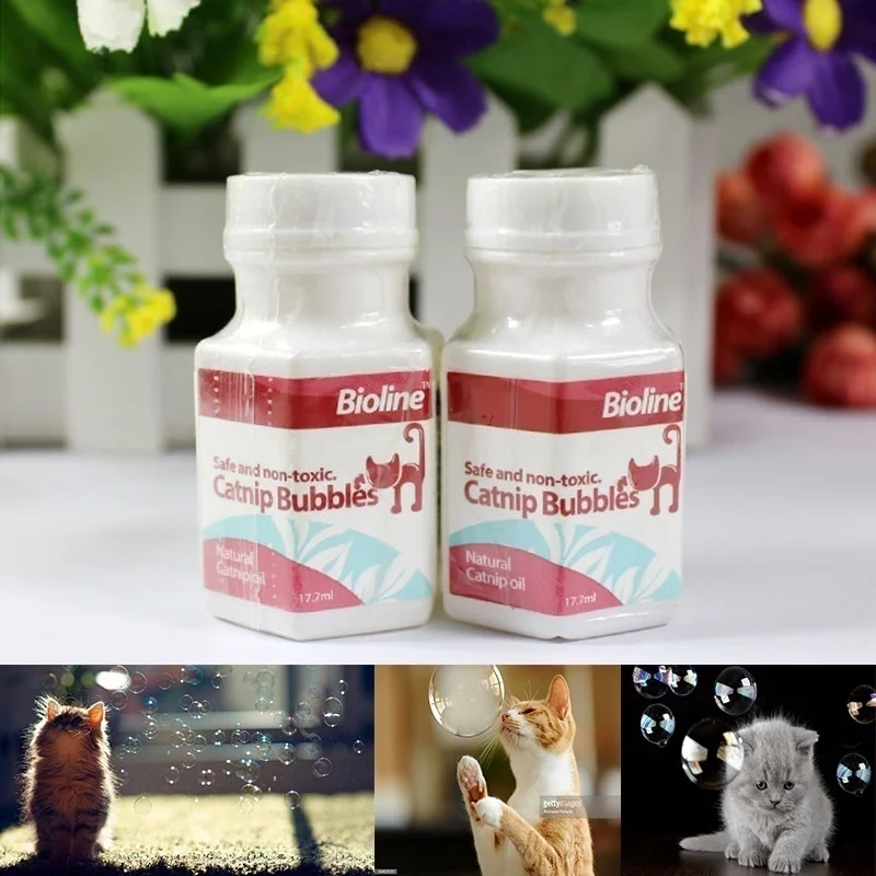 Игрушки распылители с эфирным маслом нетоксичные пузырьки для сада и кошек