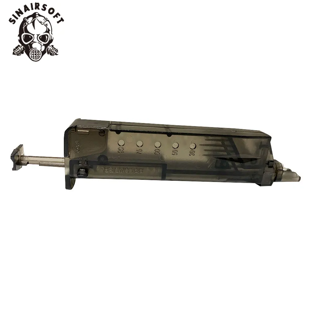 SINAIRSOFT 100rd BB скоростной грузчик для страйкбольного оружия большой страйкбольный