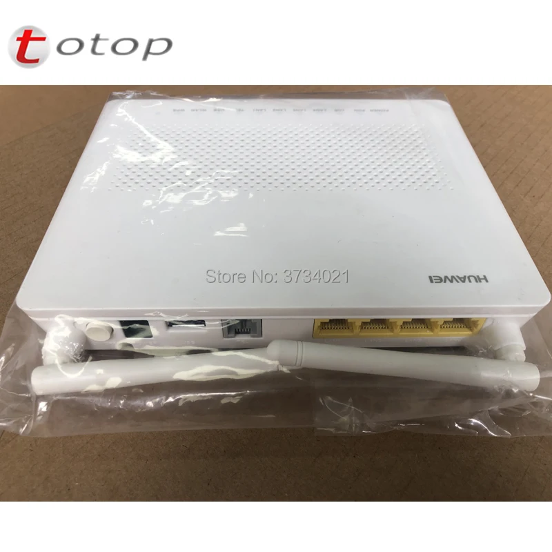Оригинальный Secondhand Huawei GPON ONU HG8546M б/у 99 Новый gpon ont модем 1GE + 3FE 1TEL USB wifi с адаптером
