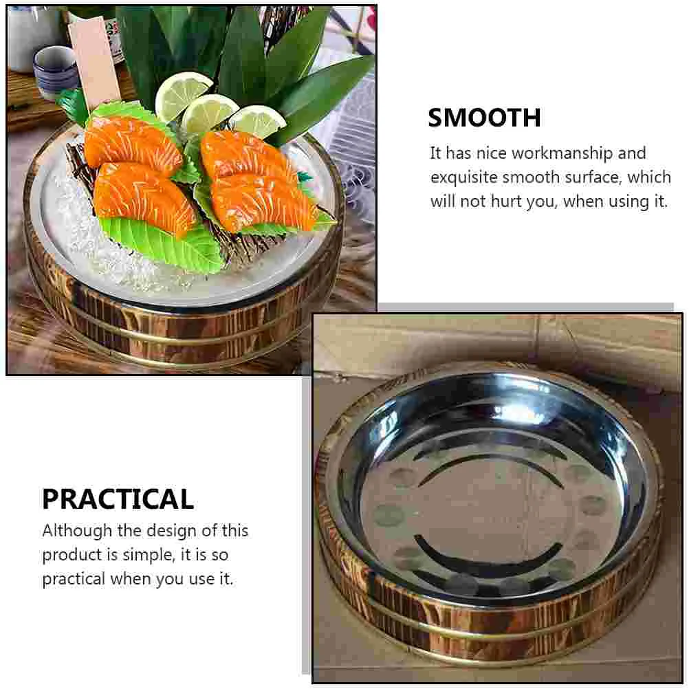 1 Pc Practical Storage Bucket Creative Sushi Tofu Serving Tray | Дом и сад
