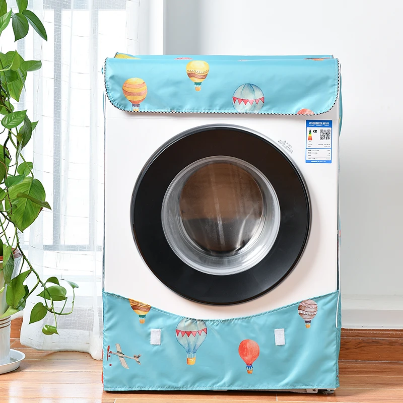 fully automatic roller washer sunscreen washing machine waterproof cover dryer polyester dustproof protective cover free global shipping