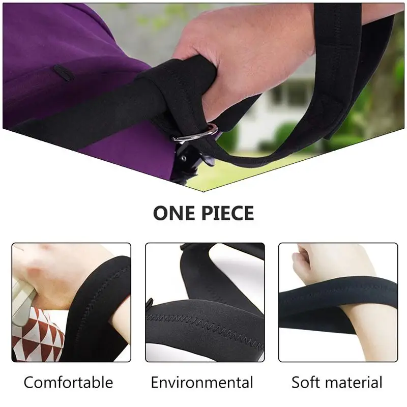 

1Pc Practical Baby Stroller Wrist Strap Creative Wheelchair Safety Belt (Black)