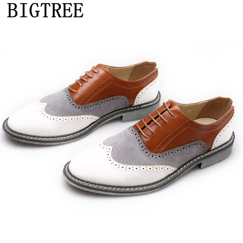 2022 Fashion Men White Dress Shoes+male Pointed Toe Flats Designer Shoes Formal High Quality Italian Brogue | Обувь