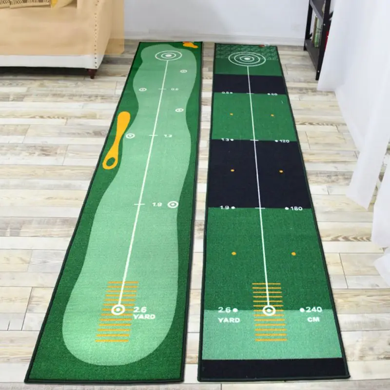 

50 * 300cm Indoor outdoor Golf Practice Carpet Mat Putter Practice Mat XQ