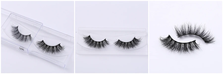 WOWANGEL Lash Mink Eyelashes 3D Mink Hair Lashes Wholesale Real Mink Fur Handmade Crossing Lashes Thick Lash D02