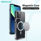 Для iPhone 13 Pro Max чехол Nillkin прозрачный ТПУ + PC мягкий силиконовый чехол для iPhone 13 Pro Магнитный чехол Полная защита объектива
