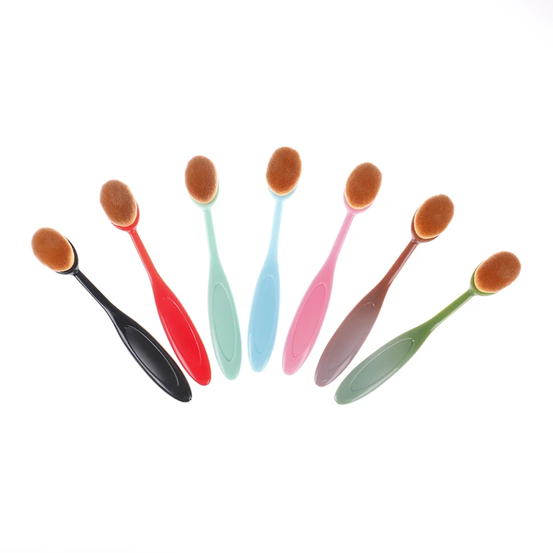 

1PC Colorful Blending Brushes Drawing Painting Brushes Flat Kit for DIY Scrapbooking Card Women Foundation Cosmetic Makeup Brush