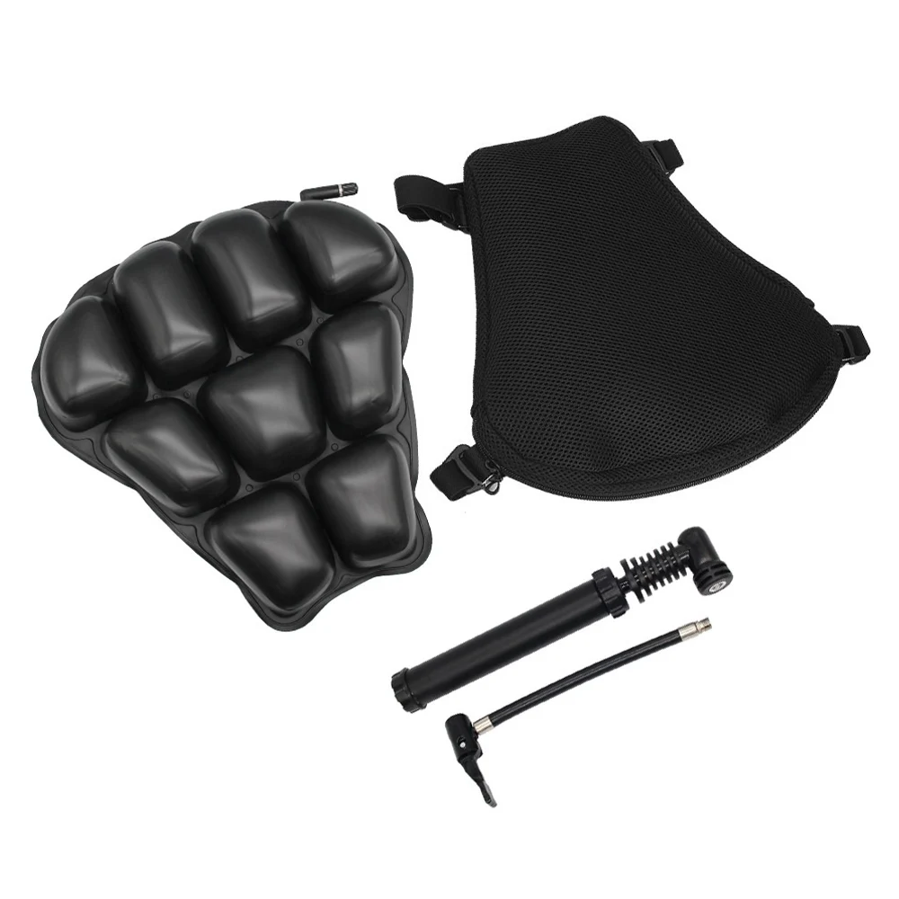 

Air Motorcycle Seat Cushion Air Fillable Seat Pad for CBR600 Z800 Z900 R1200GS R1250GS GSXR 600750 390 ATV