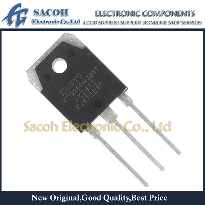 10Pcs IXTQ200N085T or IXTQ200N075T or IXTQ200N06 TO-3P 200A 85V Power MOSFET transistor