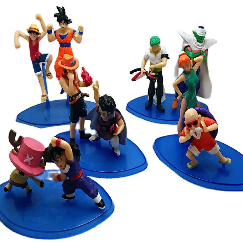 5 шт./компл. экшн-фигурки аниме фильмы фигурки Детские игрушки ПВХ модели куклы