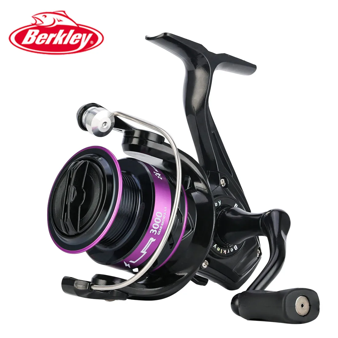 Berkley LR Lightning Спиннинг рыболовная Катушка 5 2: 1 1: 0: 4BB 800-4000 Сверхлегкий тела для