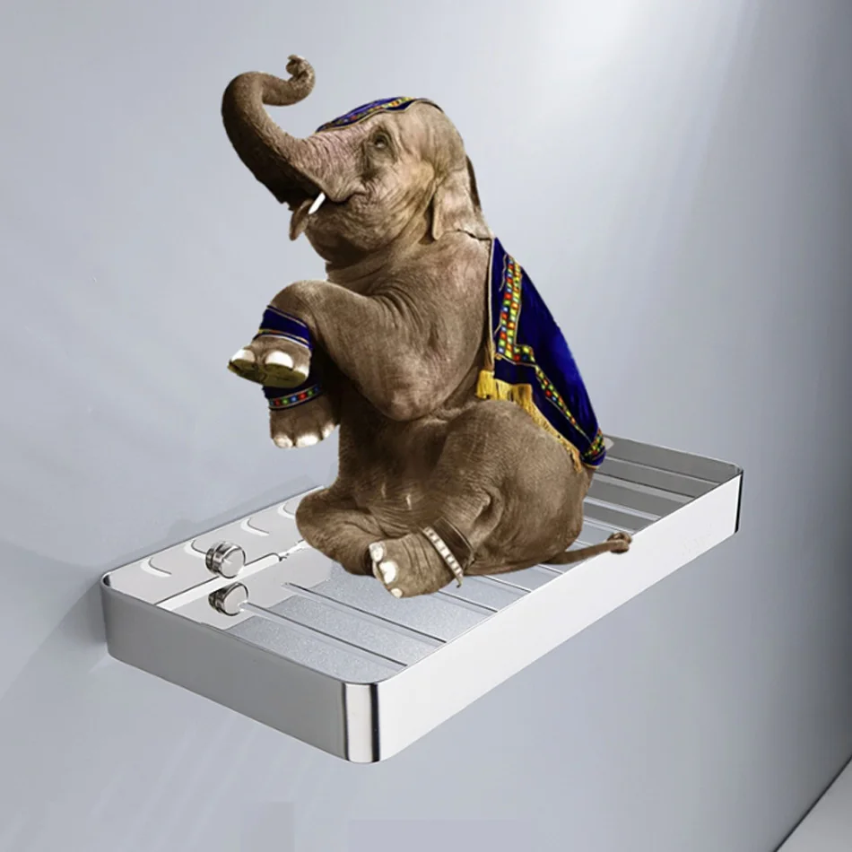 304 stainless steel soap dish holder wall mounted kitchen bathroom accessories shower soap shampoo storage rack bath shleves free global shipping