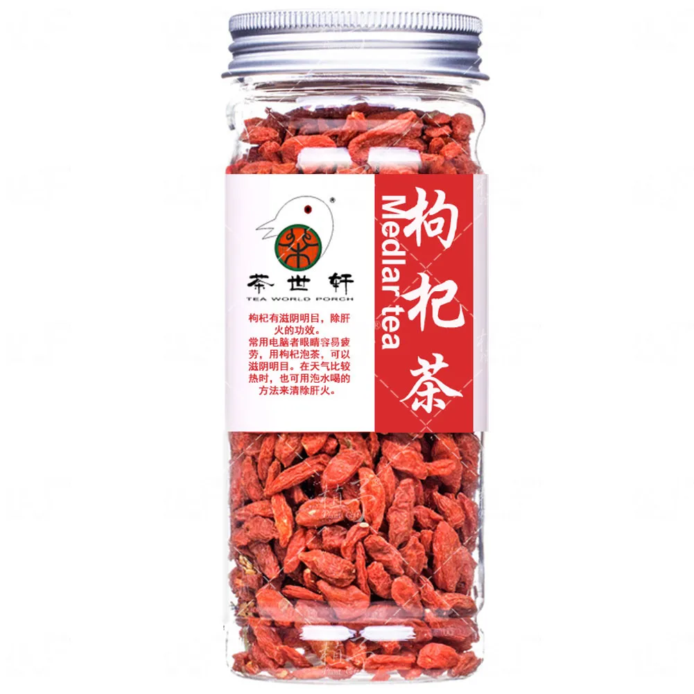 

125g Natural Dried Goji Berries Berry Wolfberry Organic Herbal Health Flower Slimming Skin Care DIY Raw Materials Dry Tea